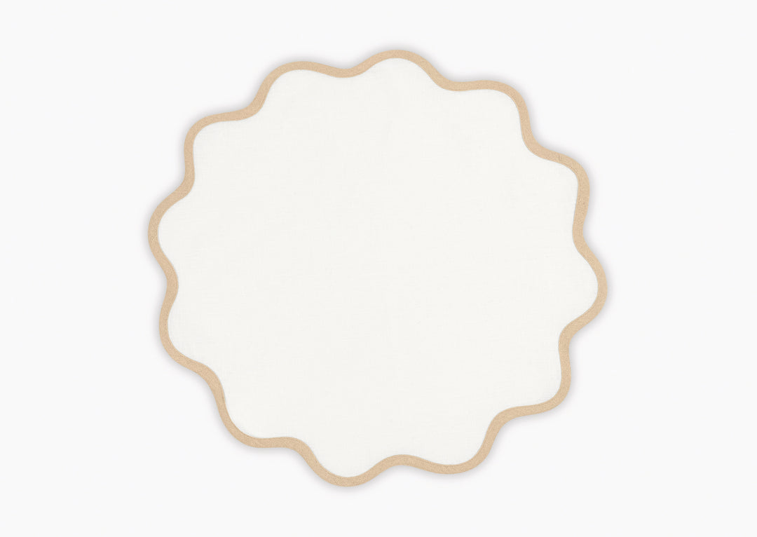 Scallop Edge Circle Placemat
