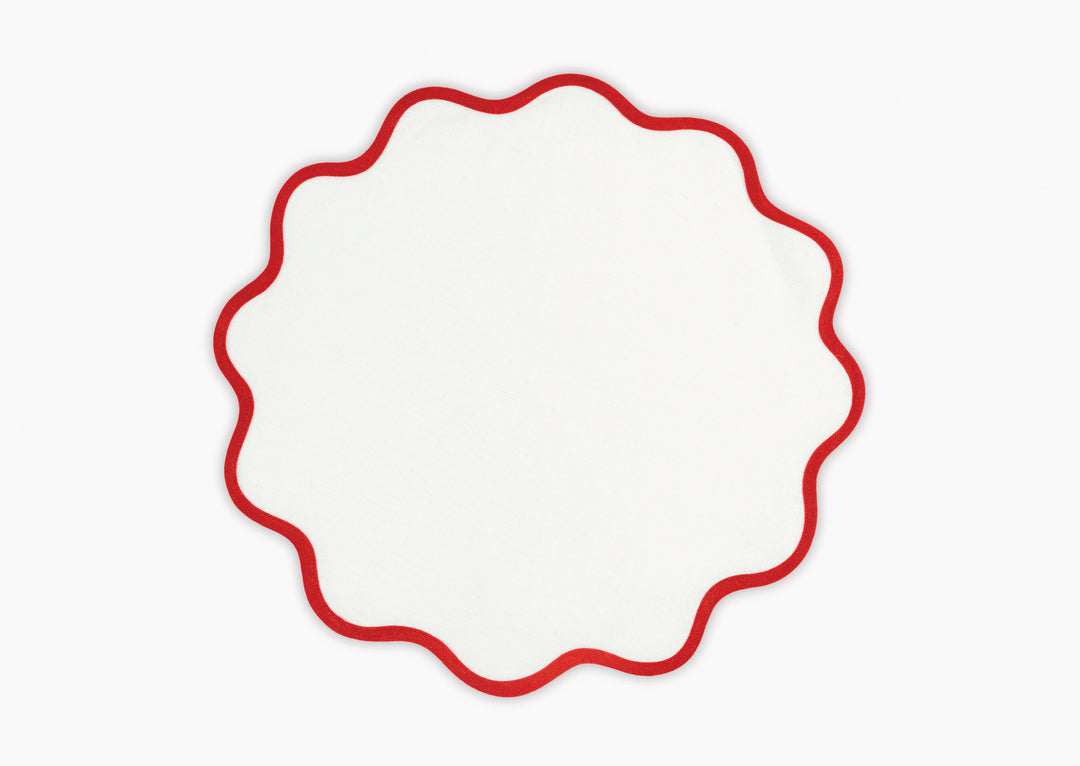 Scallop Edge Circle Placemat