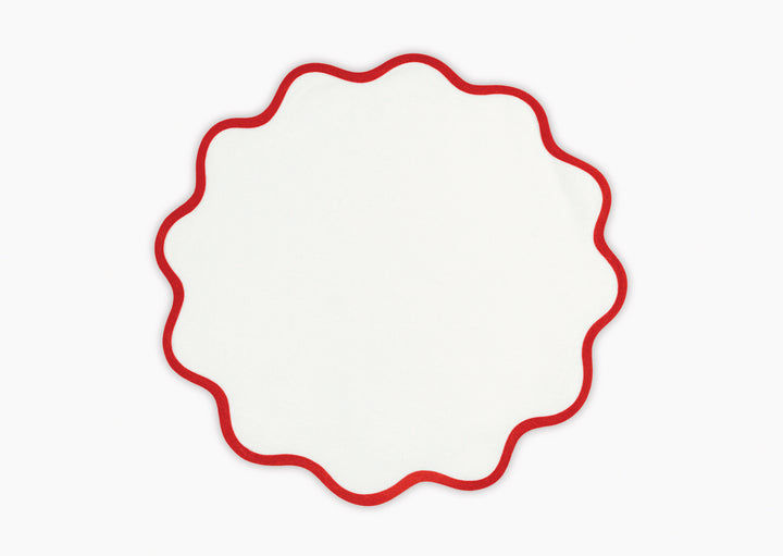 Scallop Edge Circle Placemat