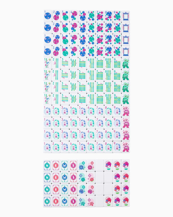 Seabreeze Mahjong Tiles