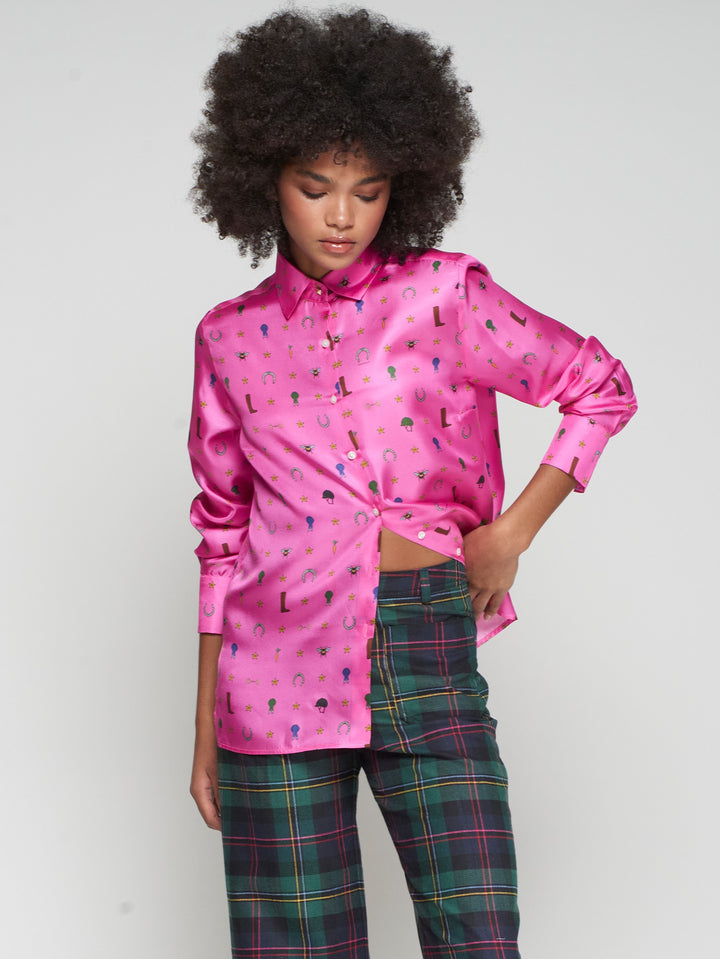 Mariela Shirt | Pink Equestrian