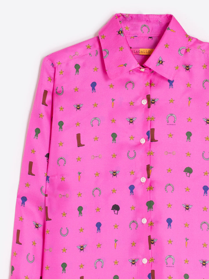 Mariela Shirt | Pink Equestrian