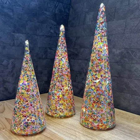 Multicolor Sequin Tree