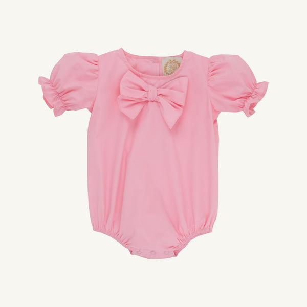 Short Sleeve Beatrice Bow Blouse & Onesie | Sandpearl Pink