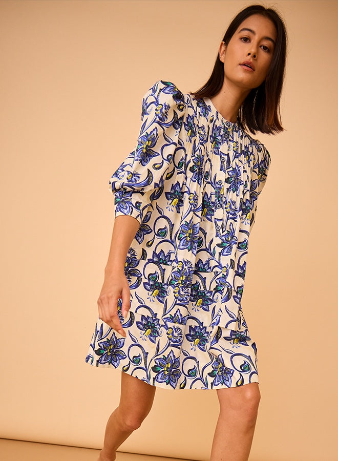 Sidney Dress | Porcelain Floral