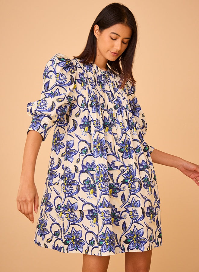 Sidney Dress | Porcelain Floral