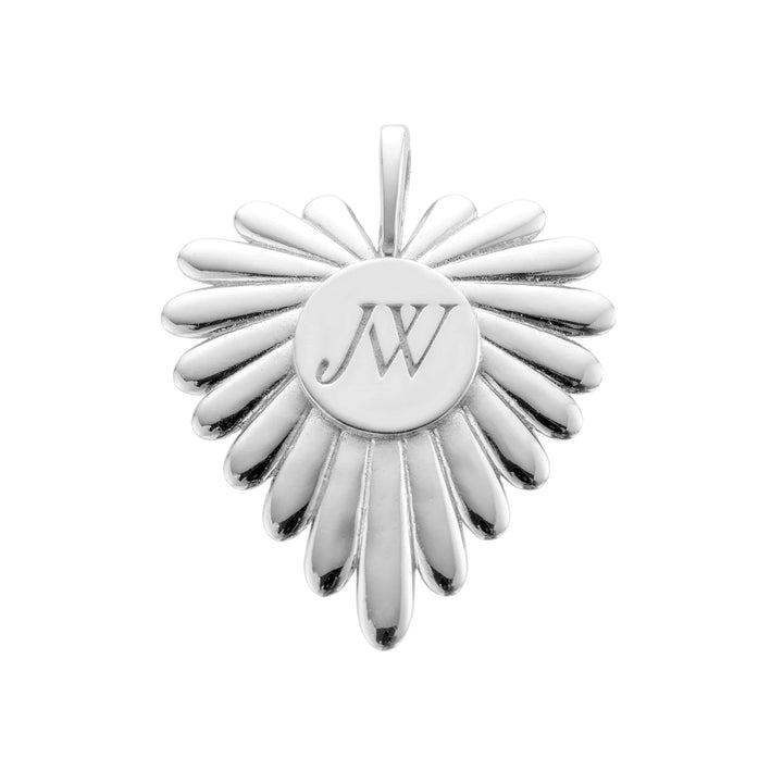 LOVE Full-Heart Necklace | Silver