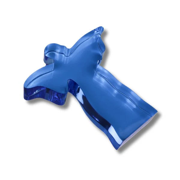 Small Acrylic Angel Weight | Blue