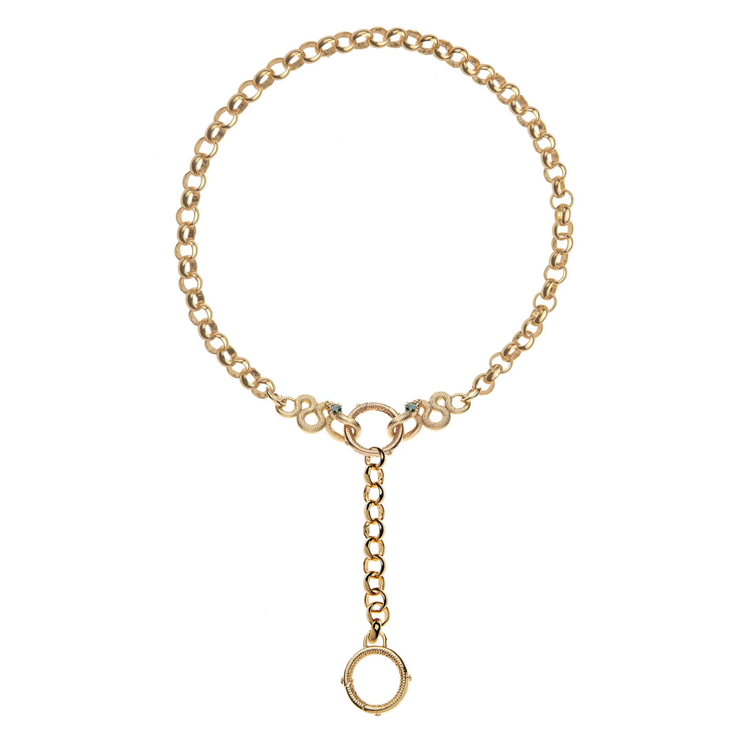 Jane Win PROTECT Snake Lariat Chain