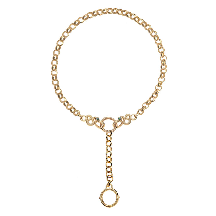 Jane Win PROTECT Snake Lariat Chain