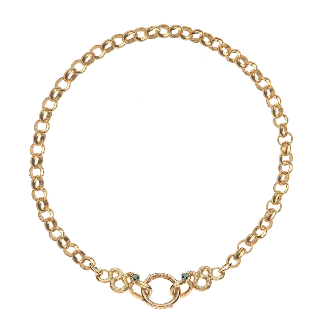 Jane Win PROTECT Snake Lariat Chain
