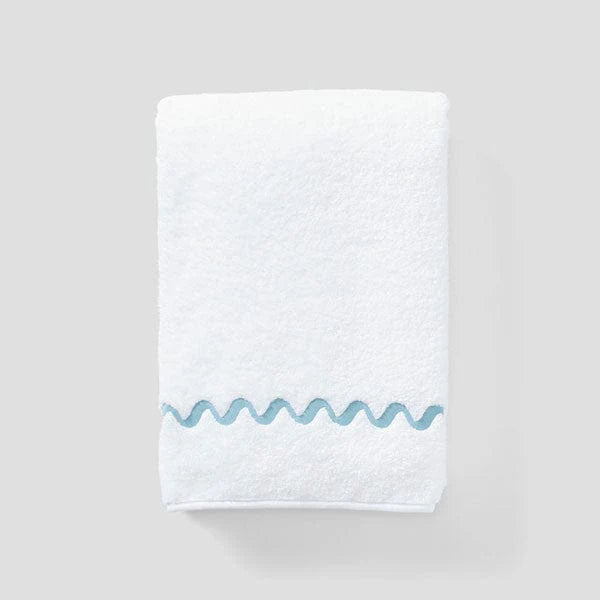 Wave Embroidered Bath Towel - Thumbnail 5