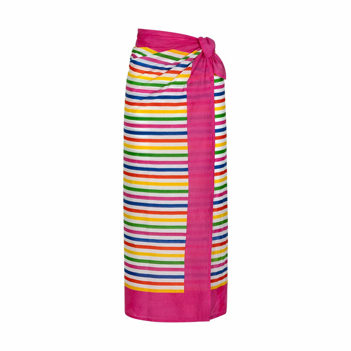 Andie Sarong | Rainbow Stripe