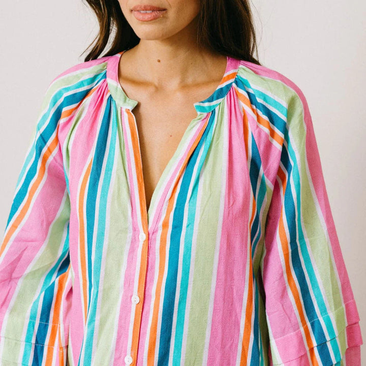 Cleo Dress | Castaway Stripe