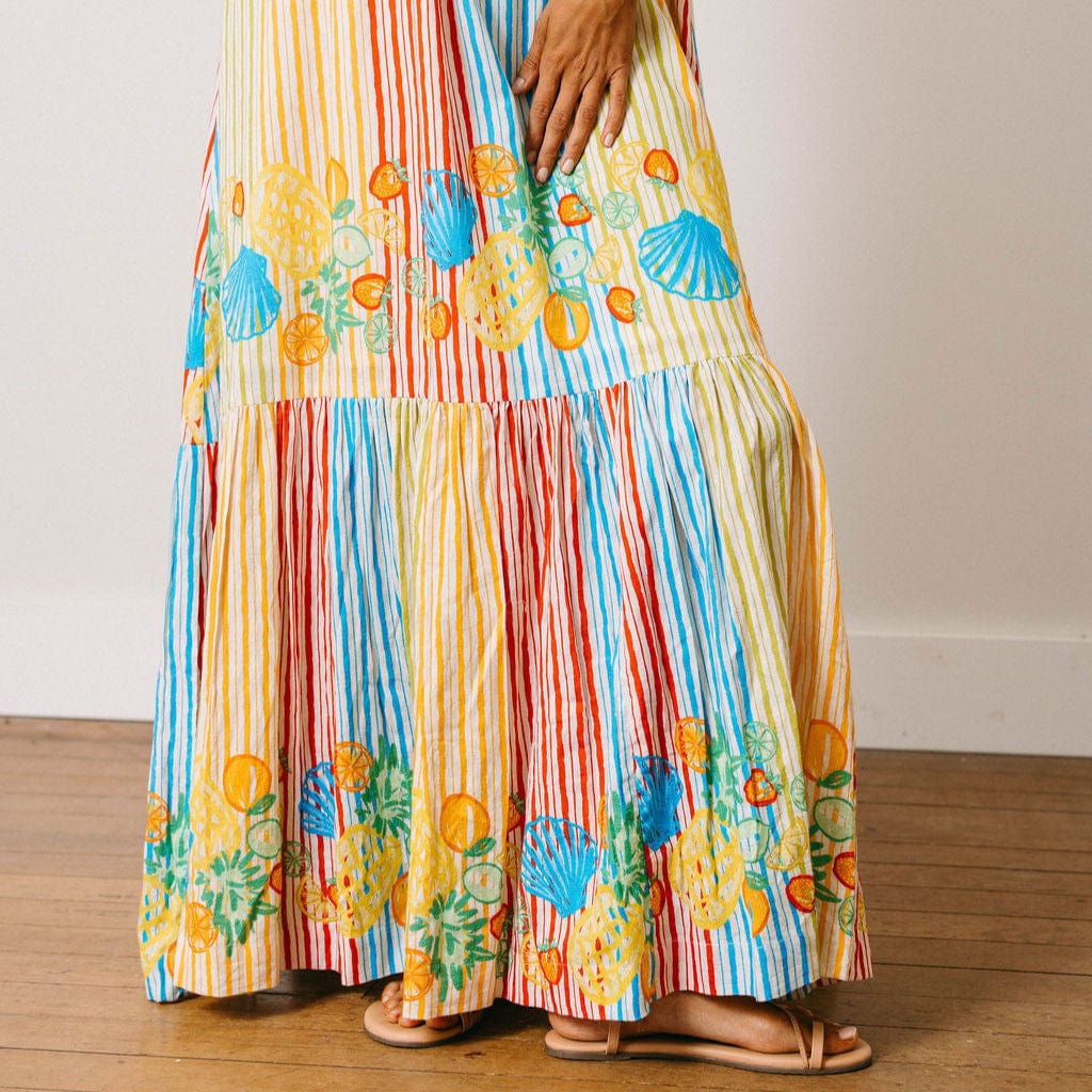 Camilla Dress | Fruit Stripe