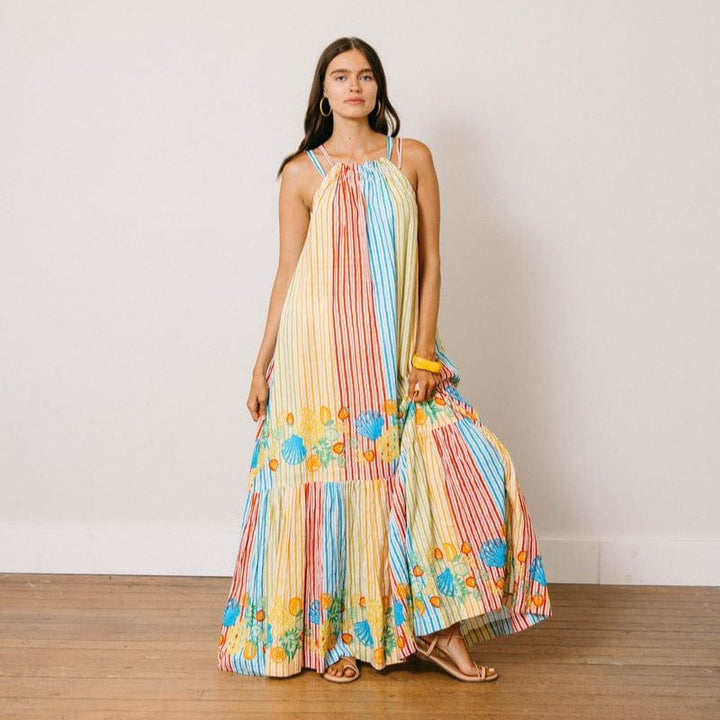 Camilla Dress | Fruit Stripe