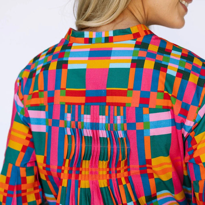Que Paso Plaid Milly Dress