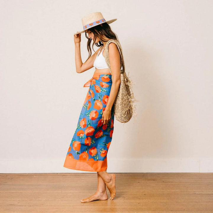 Sarong | Summer Poppy