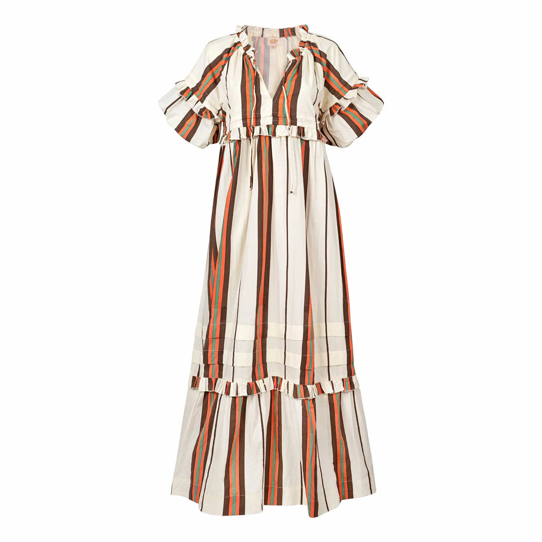 Vintage Stripe Charlotte Dress
