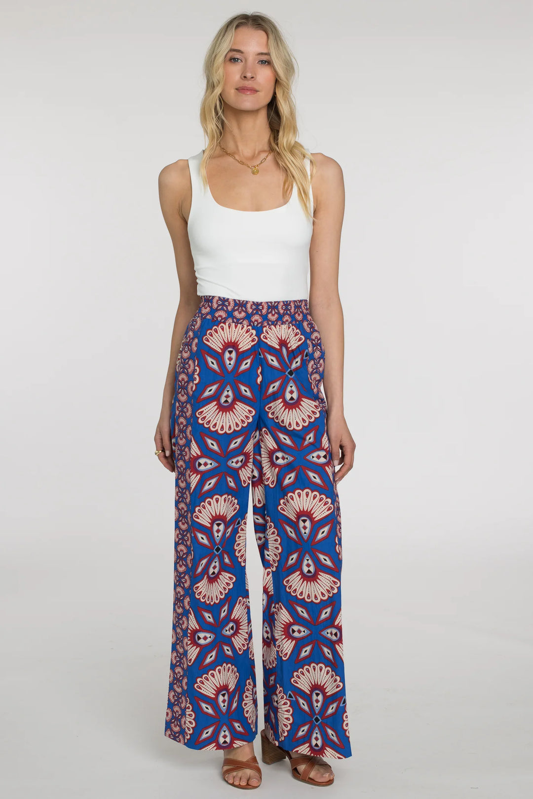 Sutton Pant | Sapphire Feather