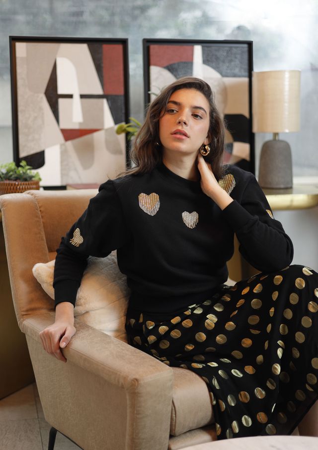 Gigi Sweatshirt | Black