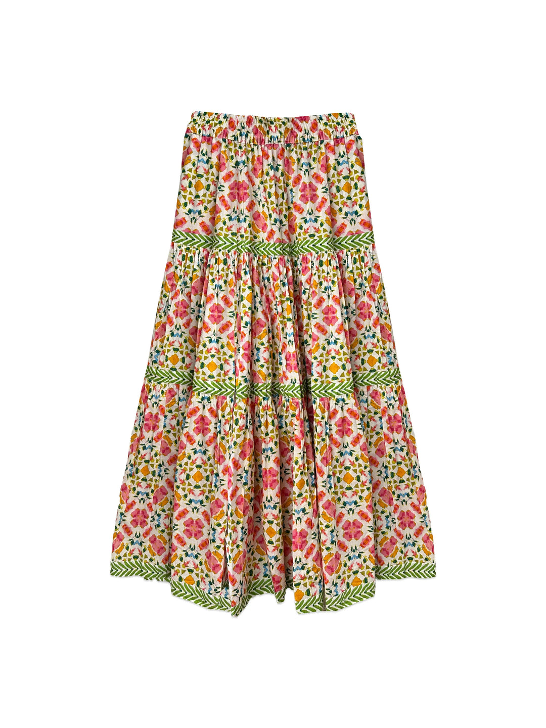 Tiered Maxi Skirt | Wild Bloom