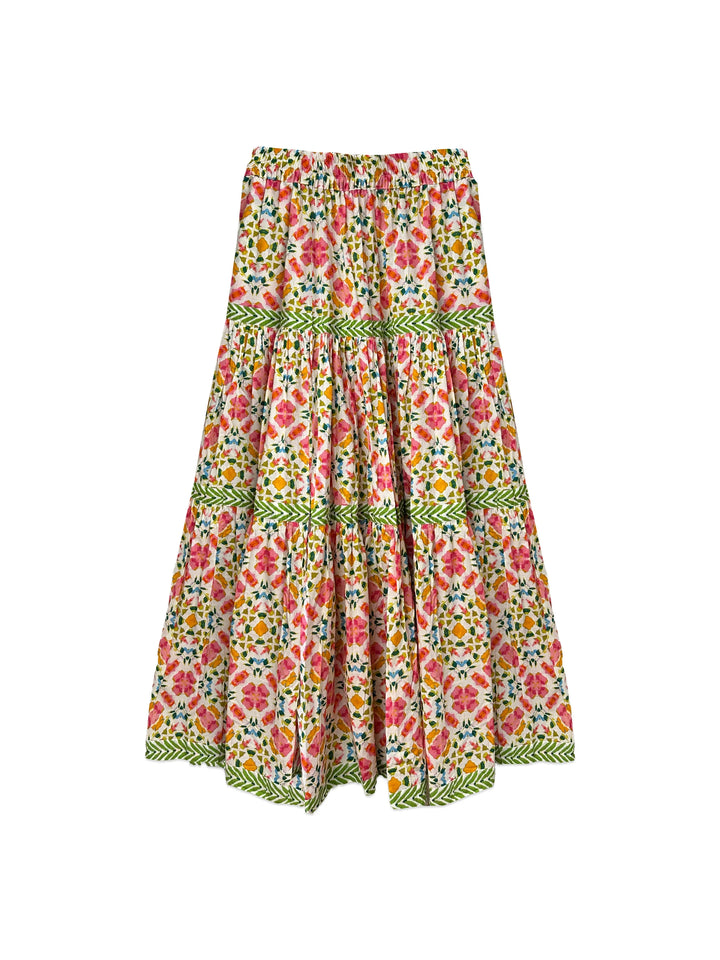Tiered Maxi Skirt | Wild Bloom