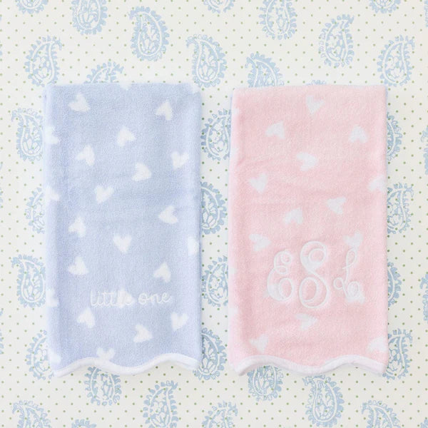 Weezie Patterned Scallop Bath Towel | + Colors
