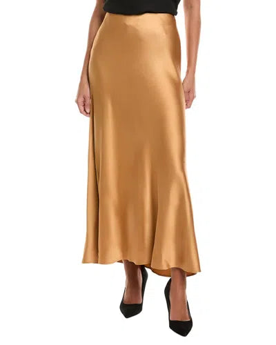Edie Charmeuse Skirt | Champagne