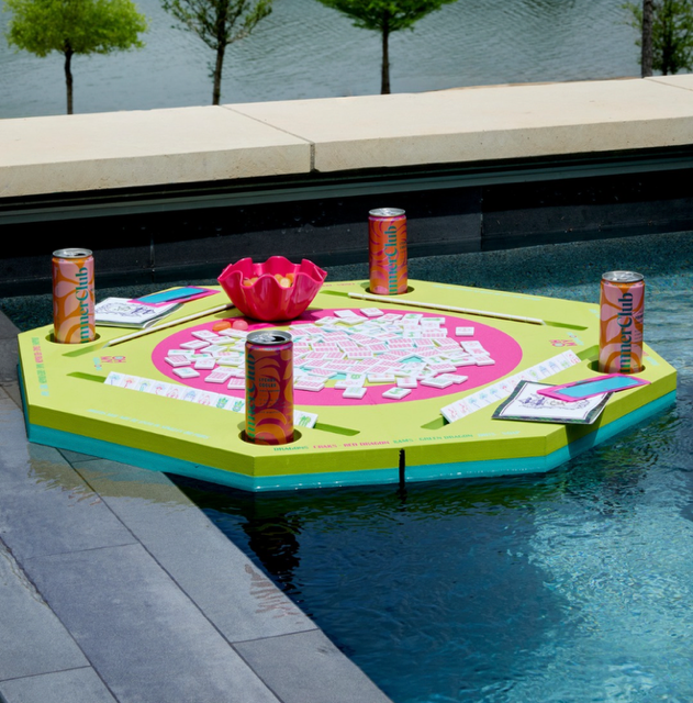 Green Aqua Jong Pool Mat