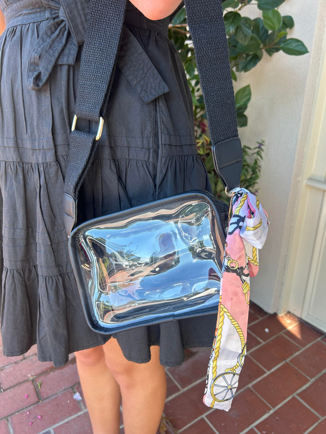Game Day Clear Bag | Black
