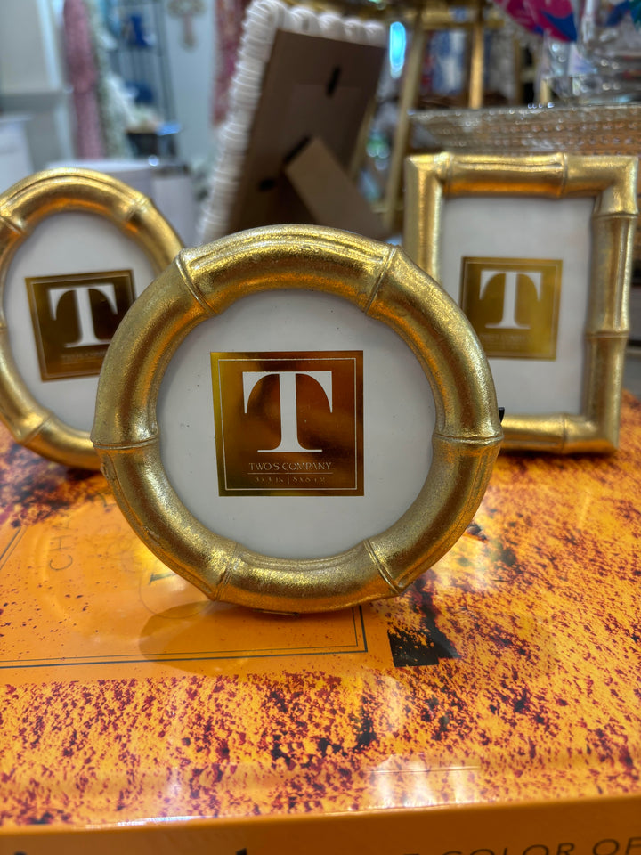 Mini Gold Bamboo Frames