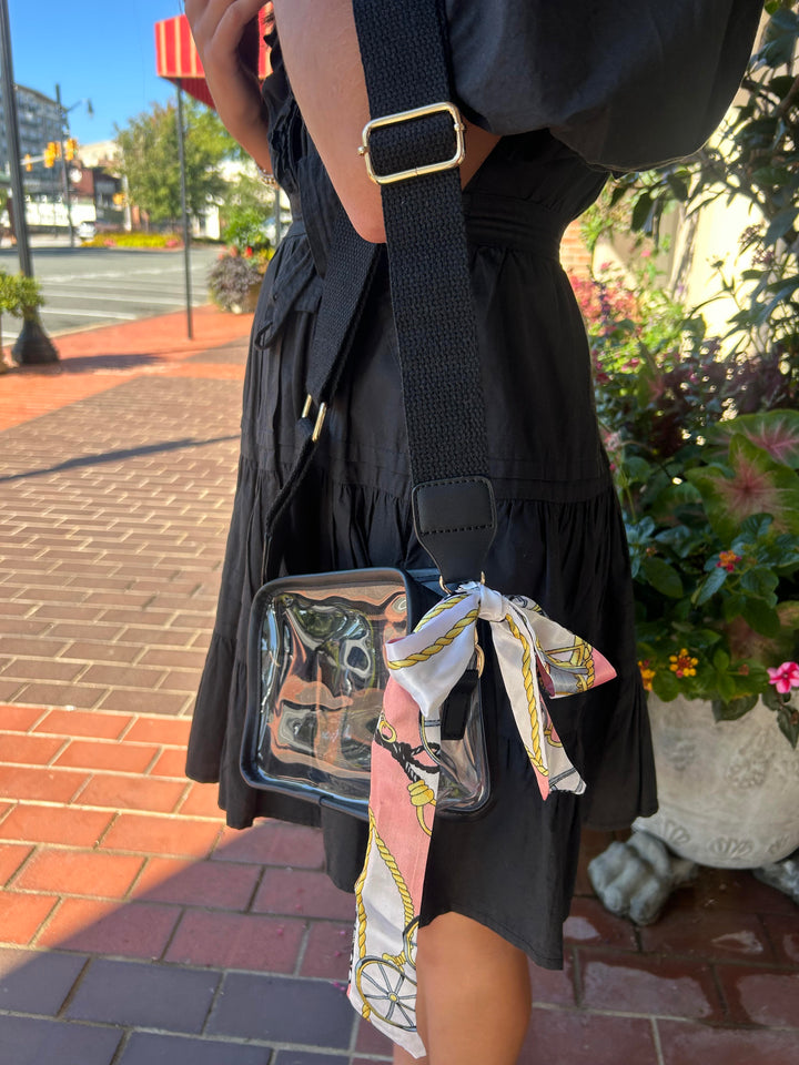 Game Day Clear Bag | Black