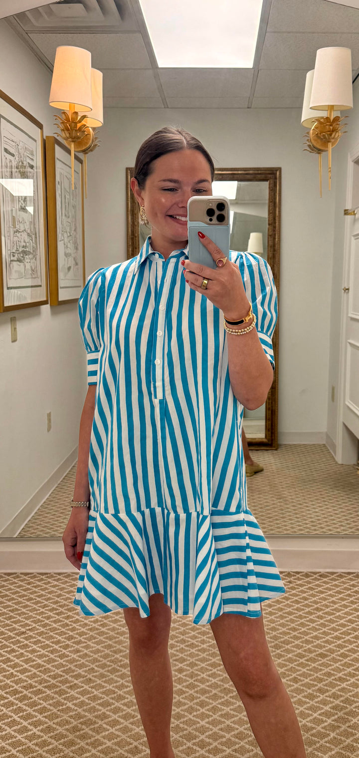Liv Dress | Seaside Stripes