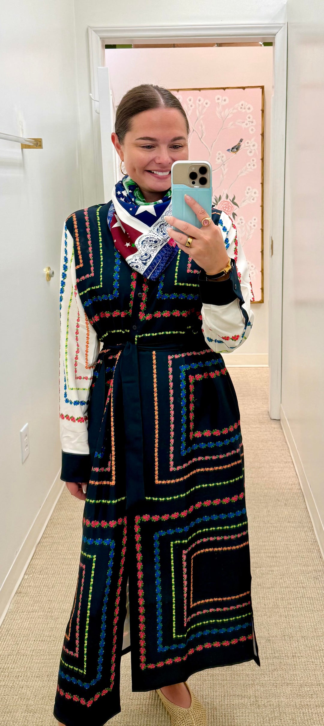 Silk Horse Scarf