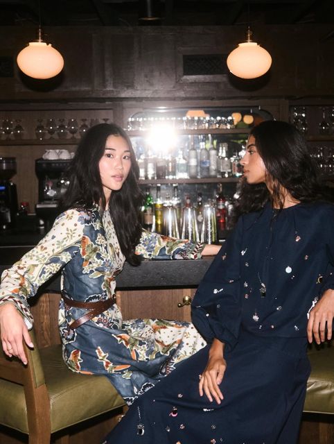 Townes Dress | Birds of a Feather Navy