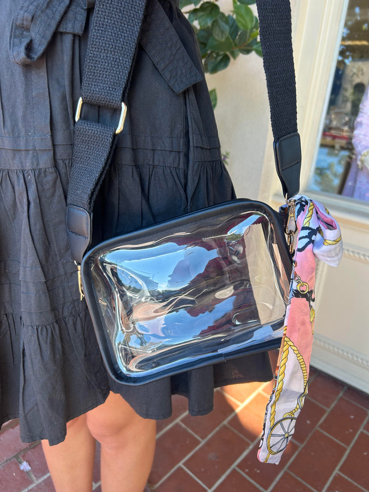 Game Day Clear Bag | Black