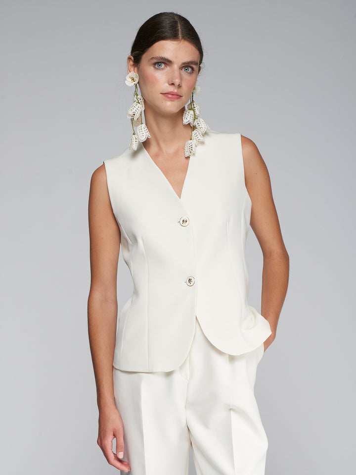 Eleanor Vest | White