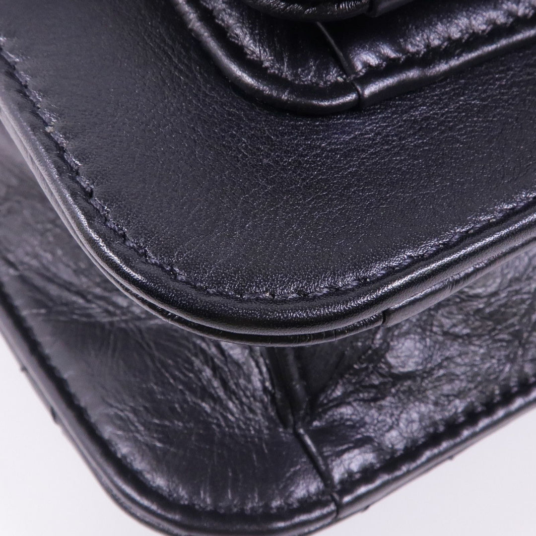 Chanel Black Cowhide Leather Shoulder Bag