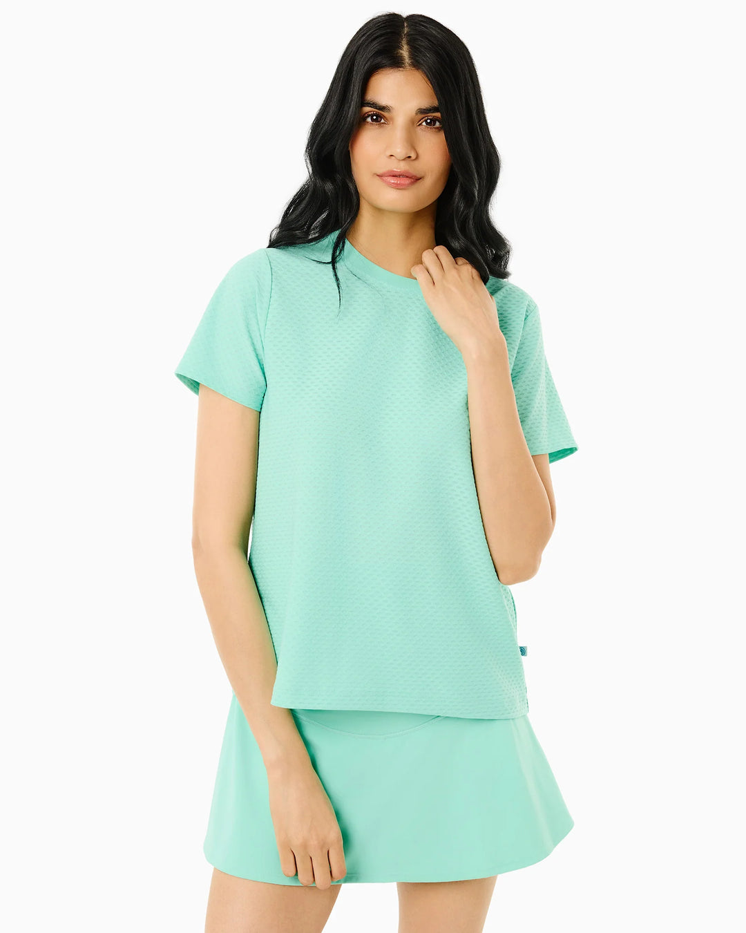 Walnut Mesh Top | Jelly Mint