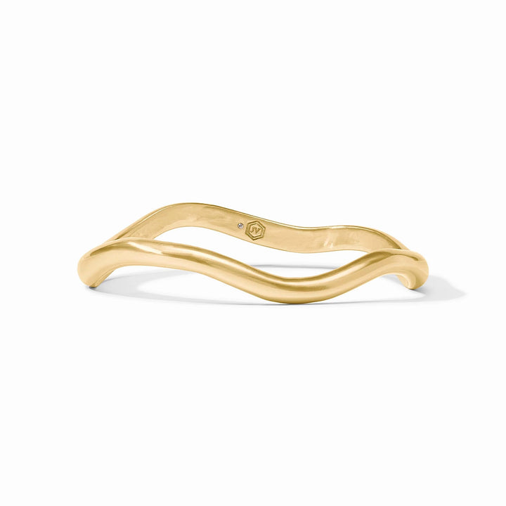 Wave Bangle | Gold