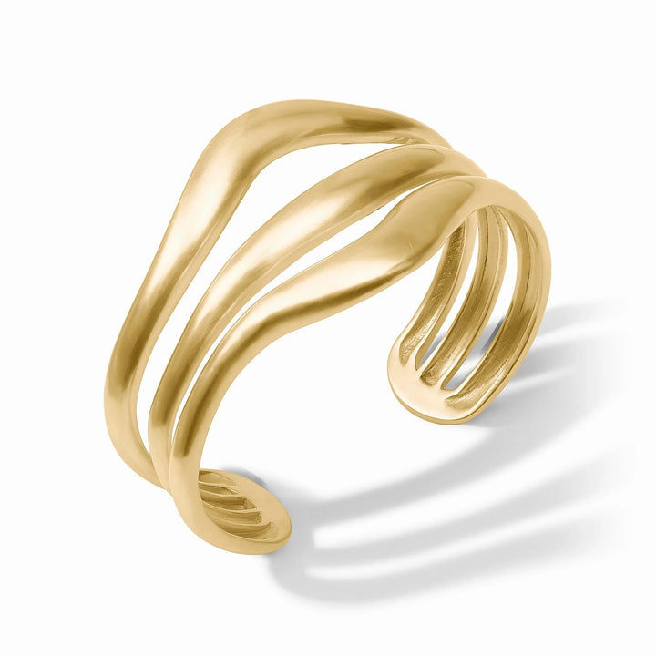 Wave Cuff | Gold