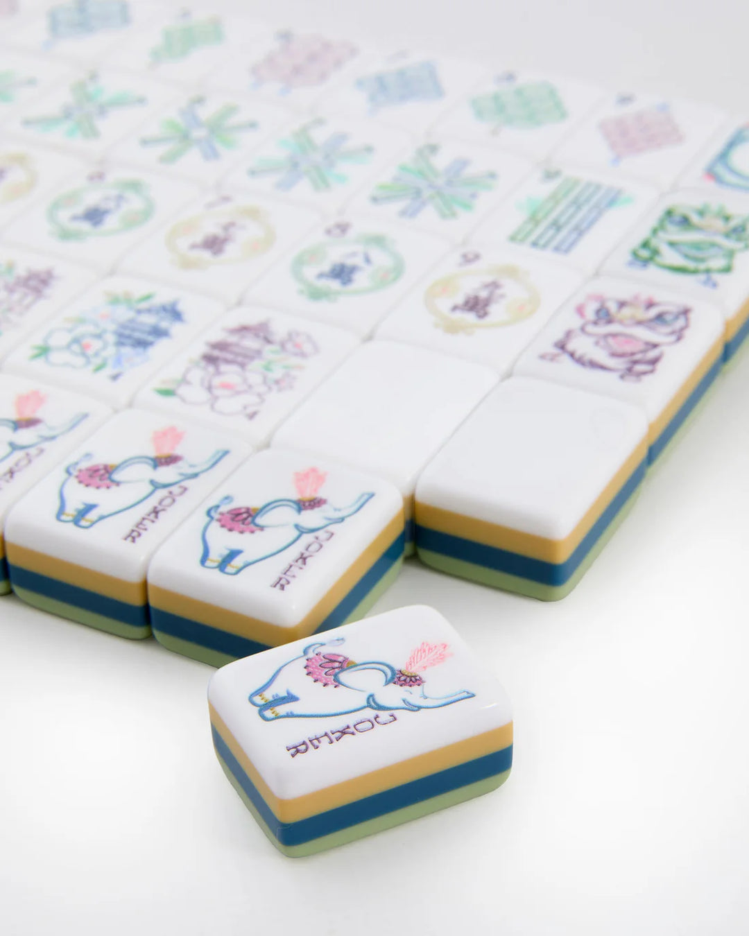 Willow Mahjong Tiles