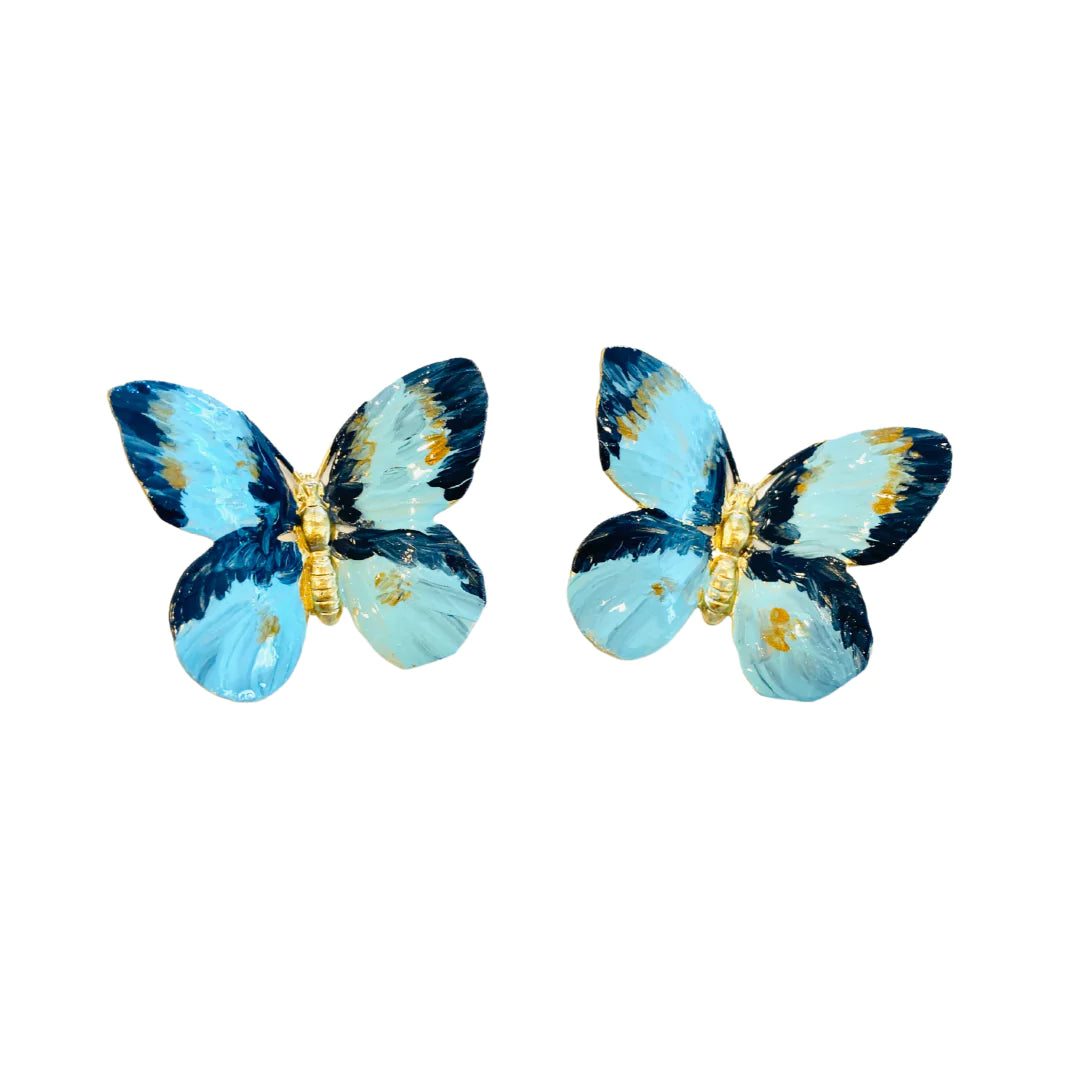 Oversized Butterfly Earrings