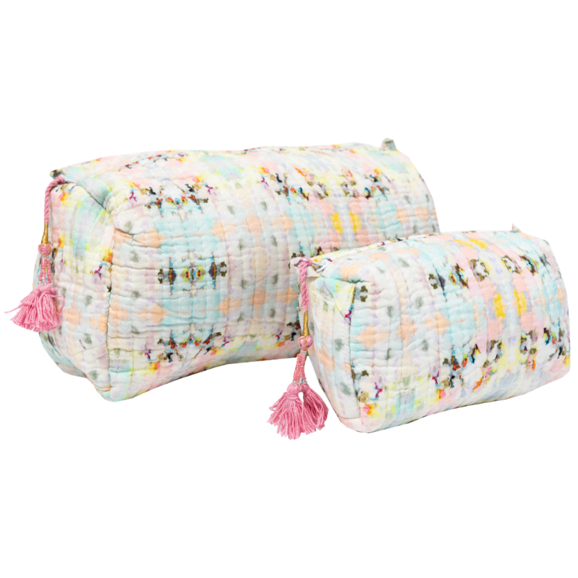 Laura Park Quilted Cosmetic Bags |+ Colors and Sizes