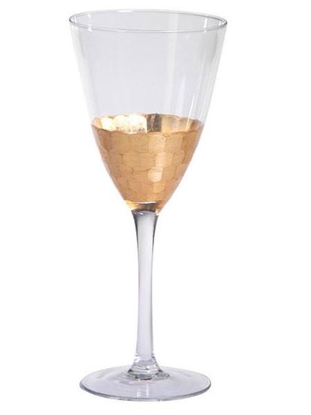 Gold Fez Wine Glasses - Charlotte's Inc
