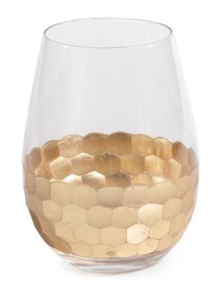 Gold Fez Wine Glasses - Charlotte's Inc