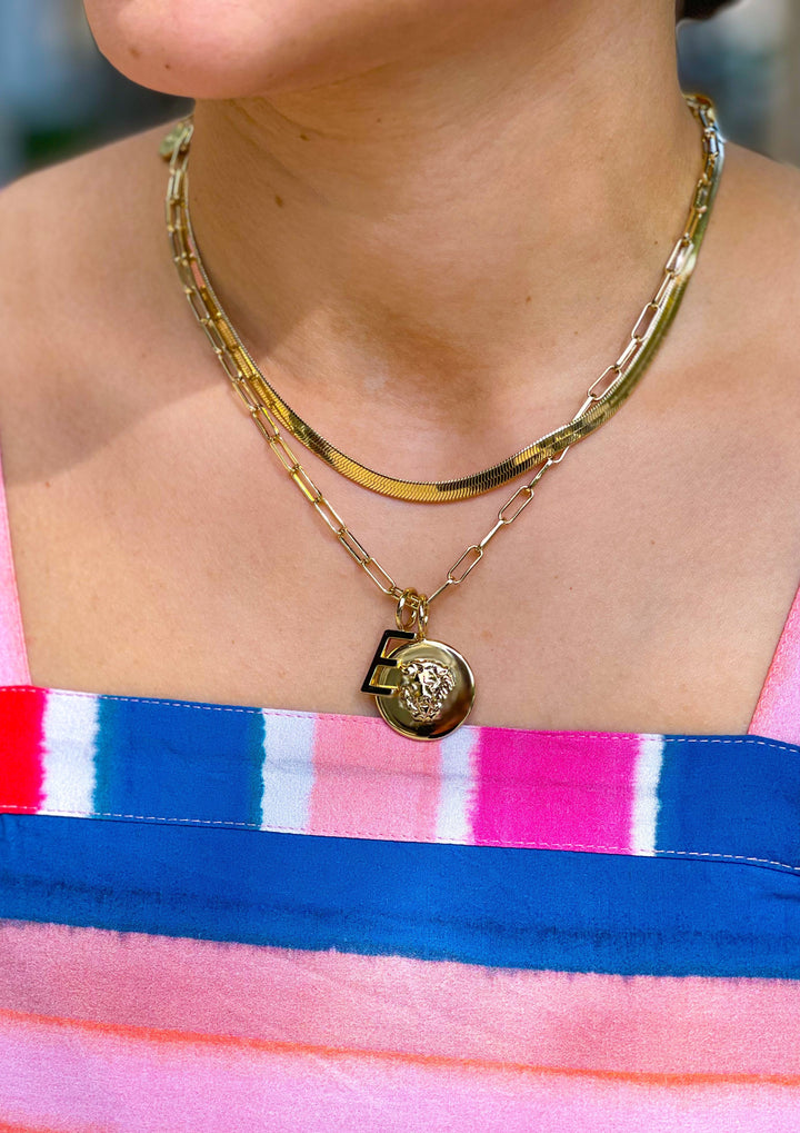 Herringbone Chain Necklaces