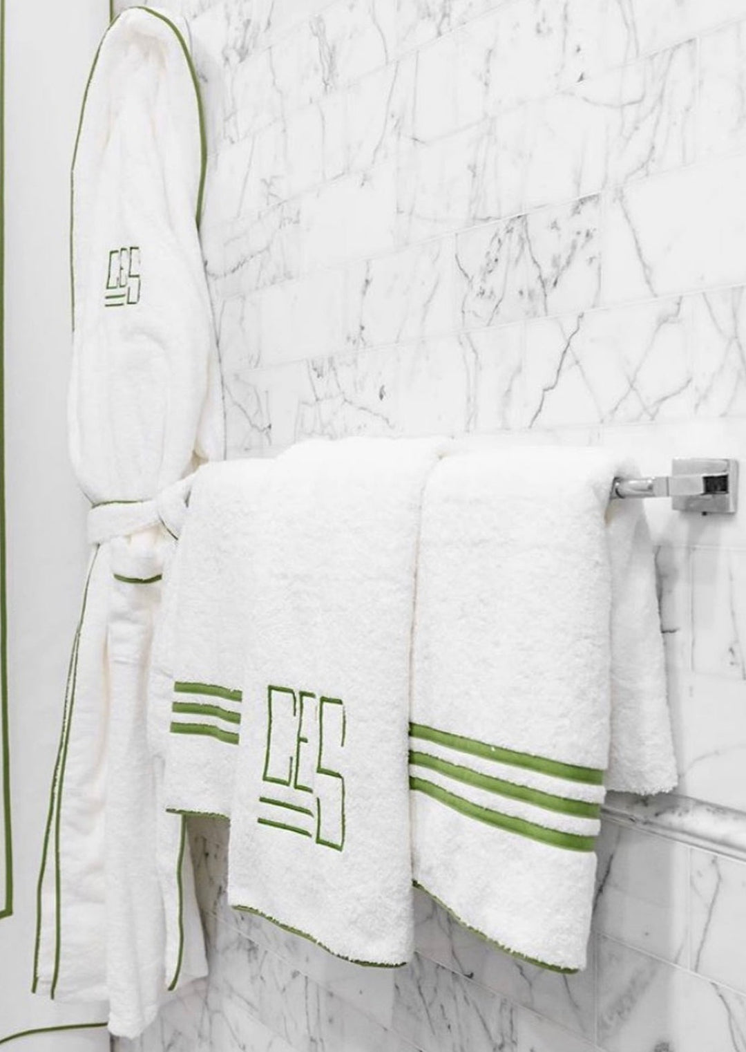 Enzo Towels with Monogram