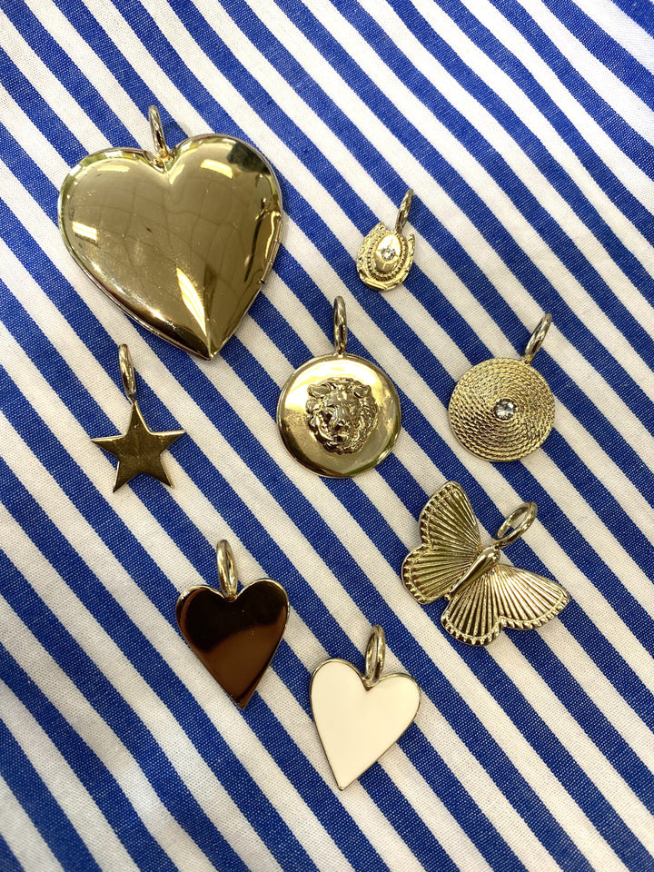 Assorted Gold Pendant Charms